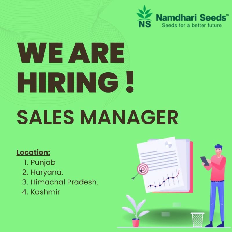 Read more about the article Sales Manager at Namdhari Seeds Private Limited 2023